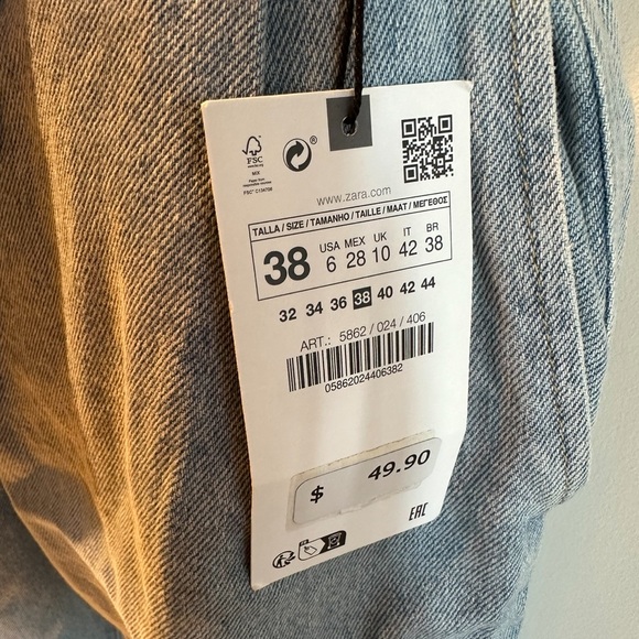 High-Waisted Paperbag Baggy Jeans high waisted oversized GORGEOUS soft cotton - Picture 5 of 8